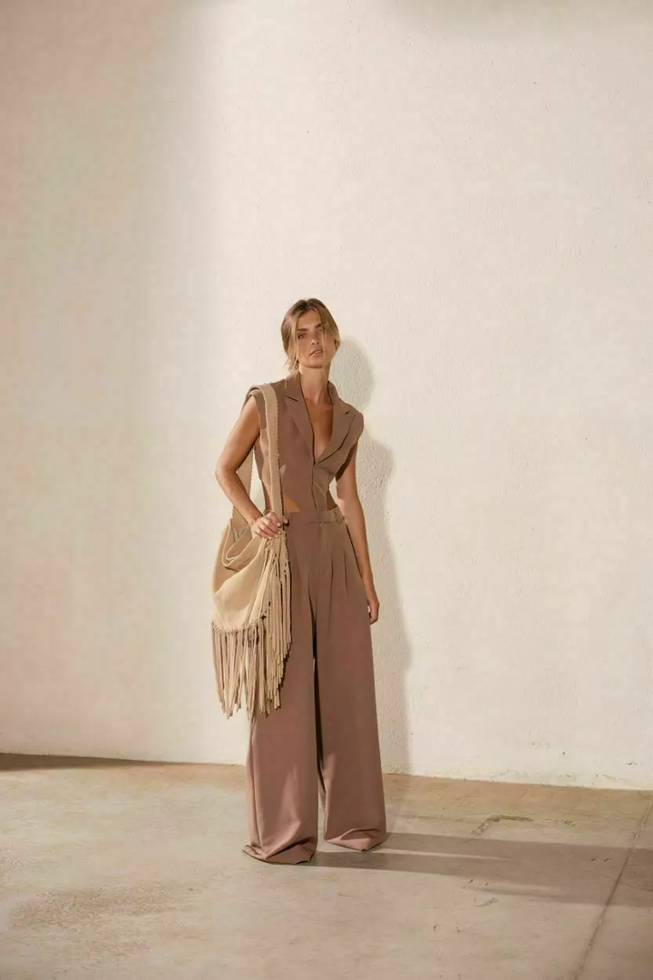 Detachable Tailored Jumpsuit