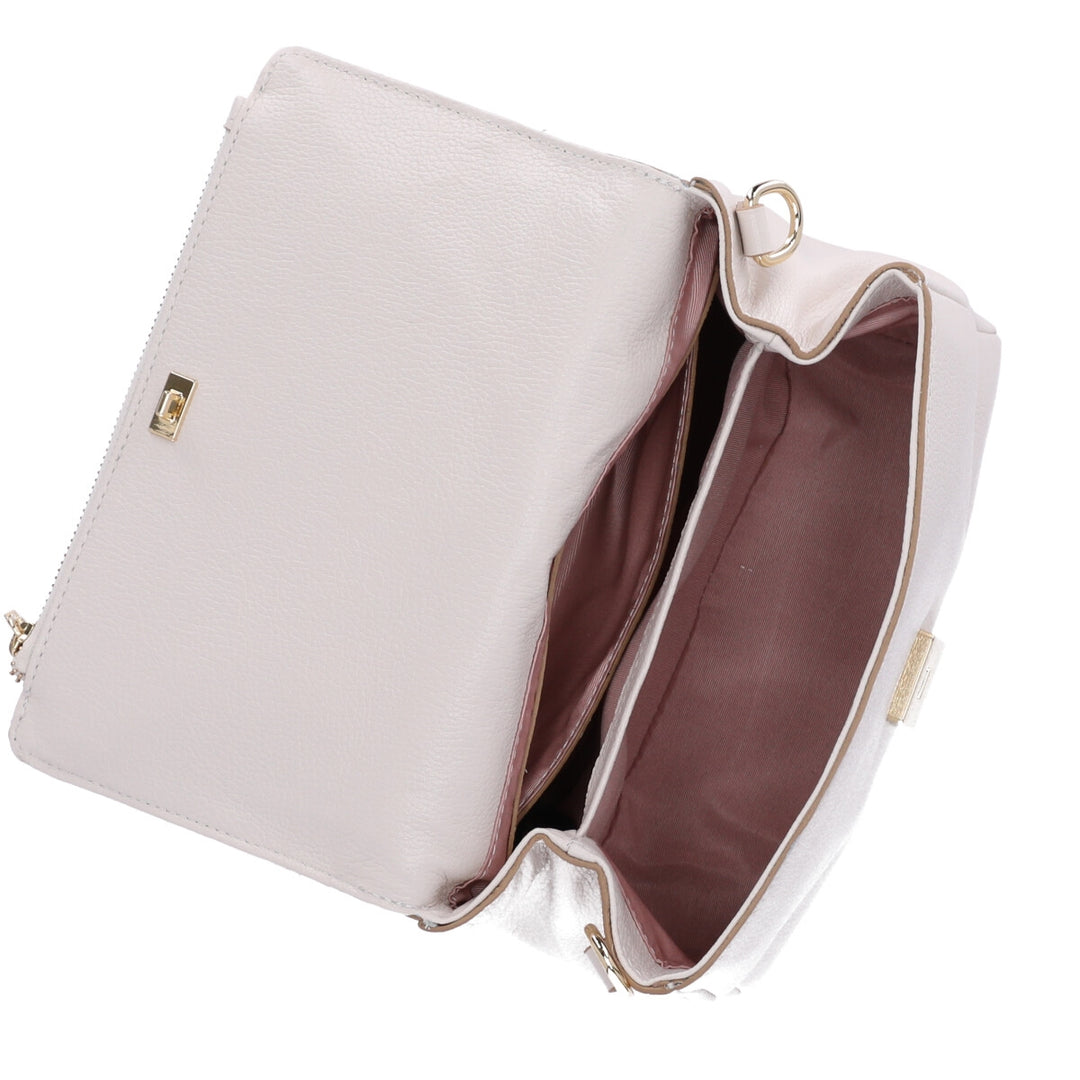 Bolsa Satchel Couro Luz da Lua