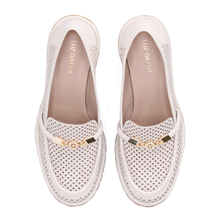 Loafer Couro Luz da Lua