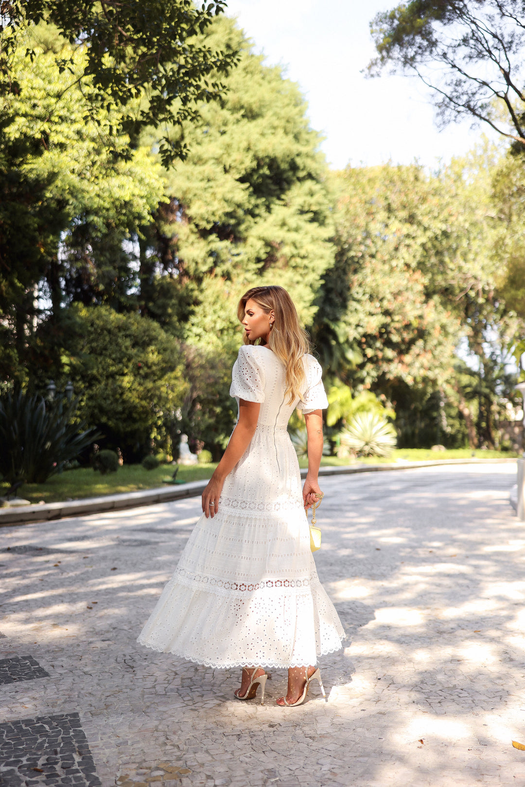 Vestido Midi Laise Limonada Pink