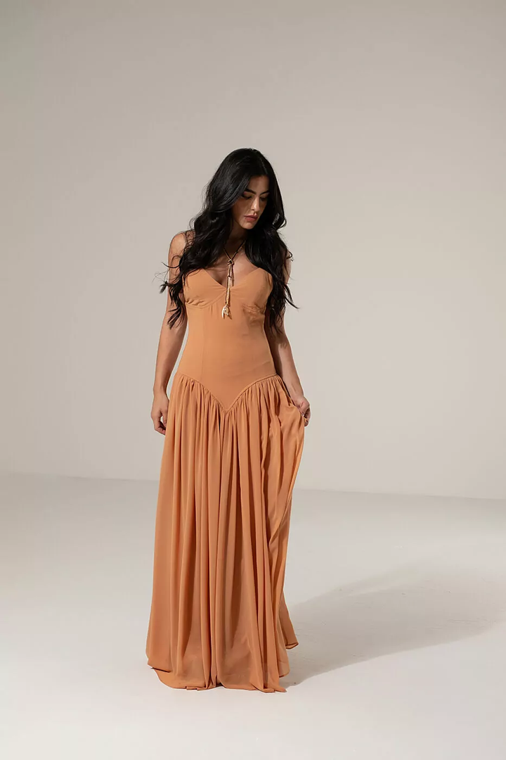 Long Corset Dress