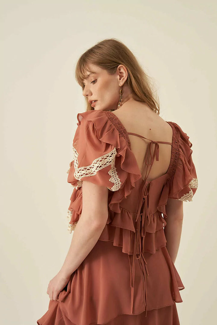 Puffy blouse