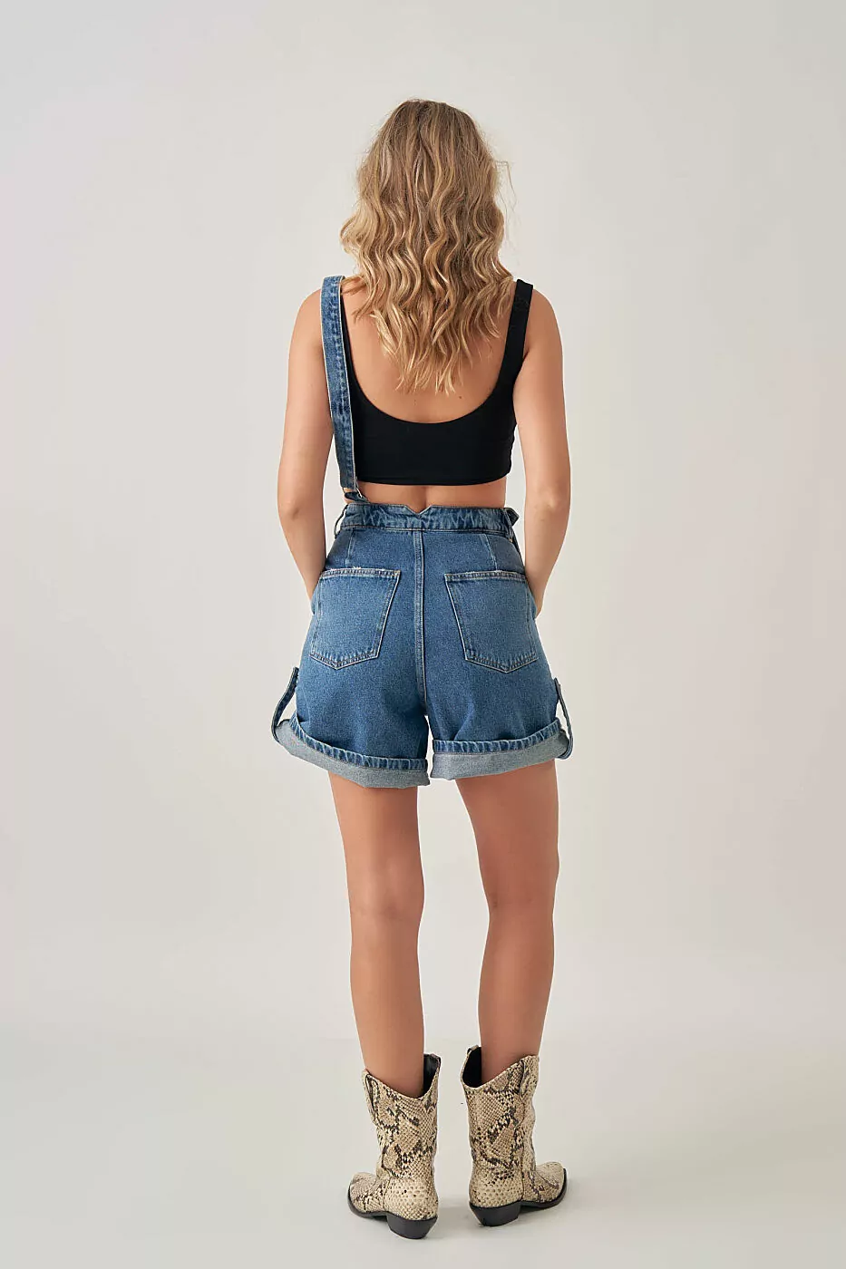 Dungarees Jean Shorts
