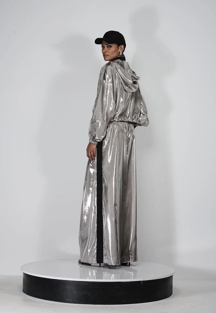 Jaqueta Cropped Foil