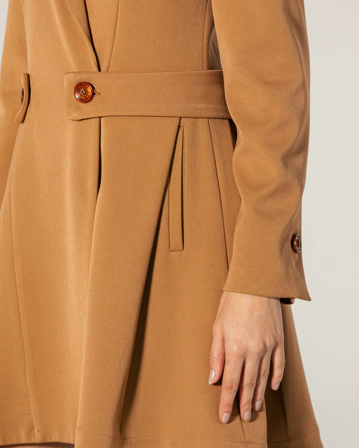 Flared Blazer Dress