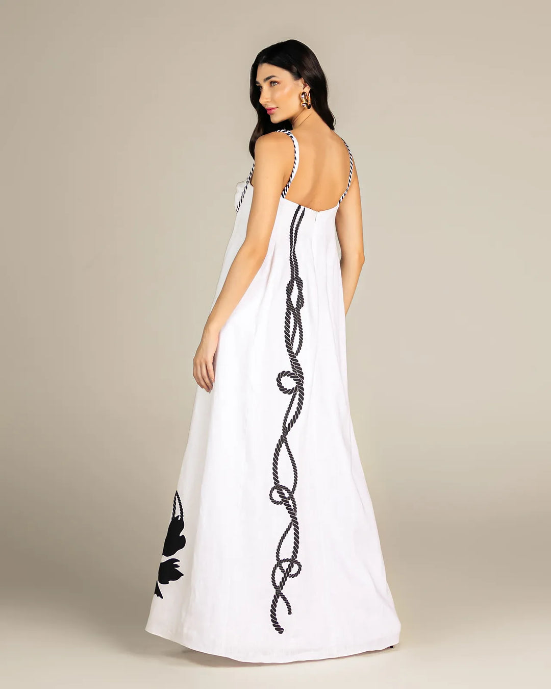 Long Dress with Strings