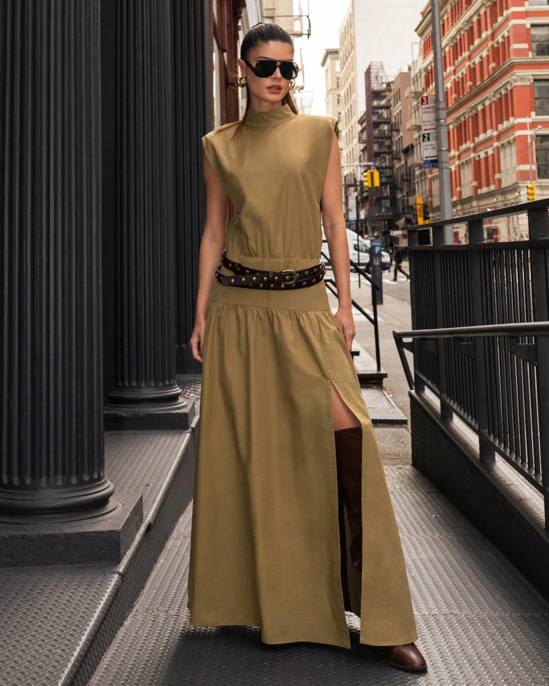Low Waist Long Dress