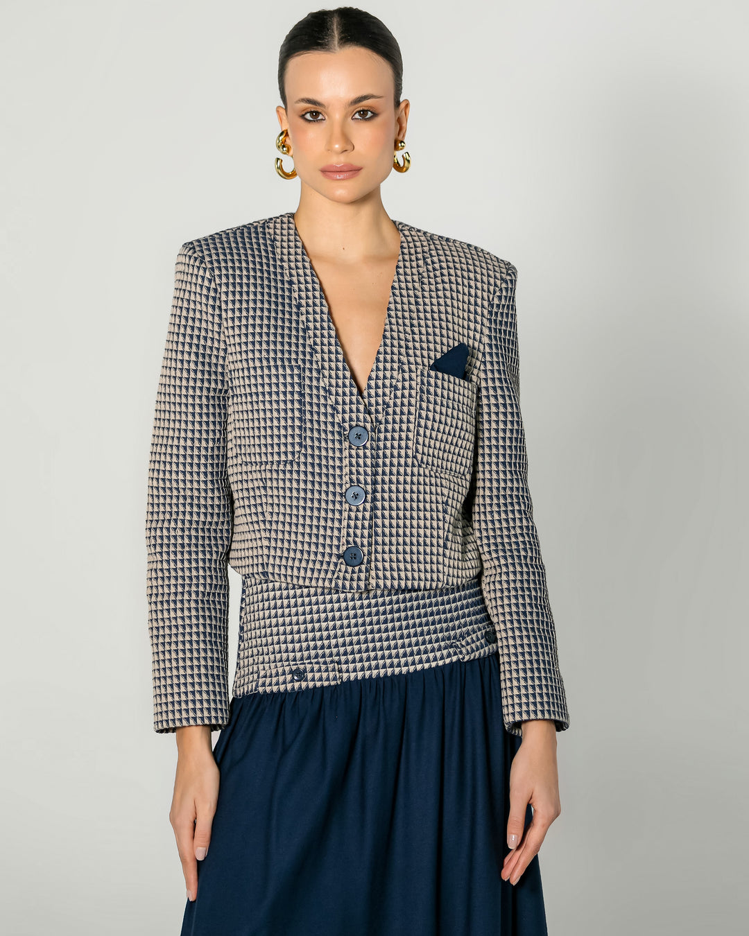 Jacket+Long Skirt Set