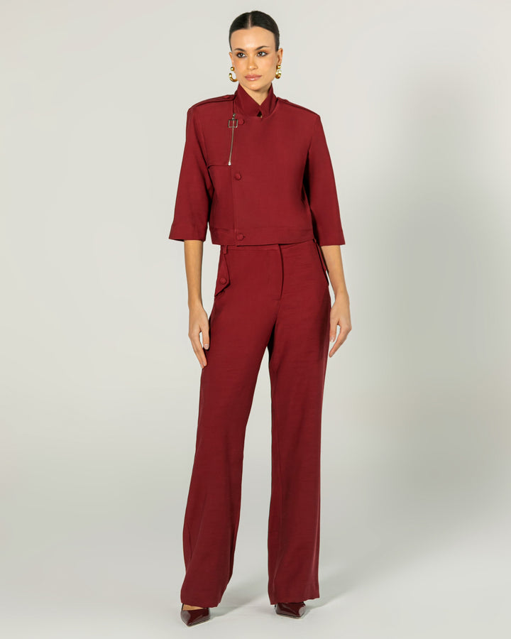 Conjunto Alfaiataria Casaqueto+Calça Reta