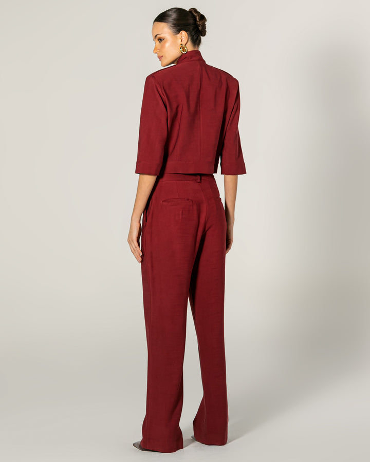 Conjunto Alfaiataria Casaqueto+Calça Reta