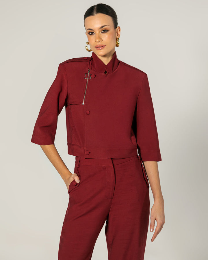 Conjunto Alfaiataria Casaqueto+Calça Reta
