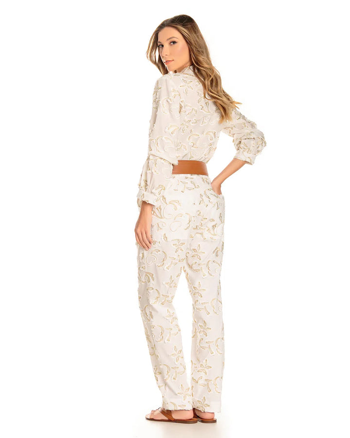 Anne Fernandes Printed Top+Pants Set