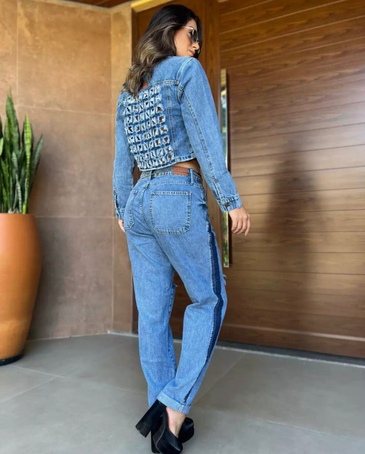 Calça Jeans Mom