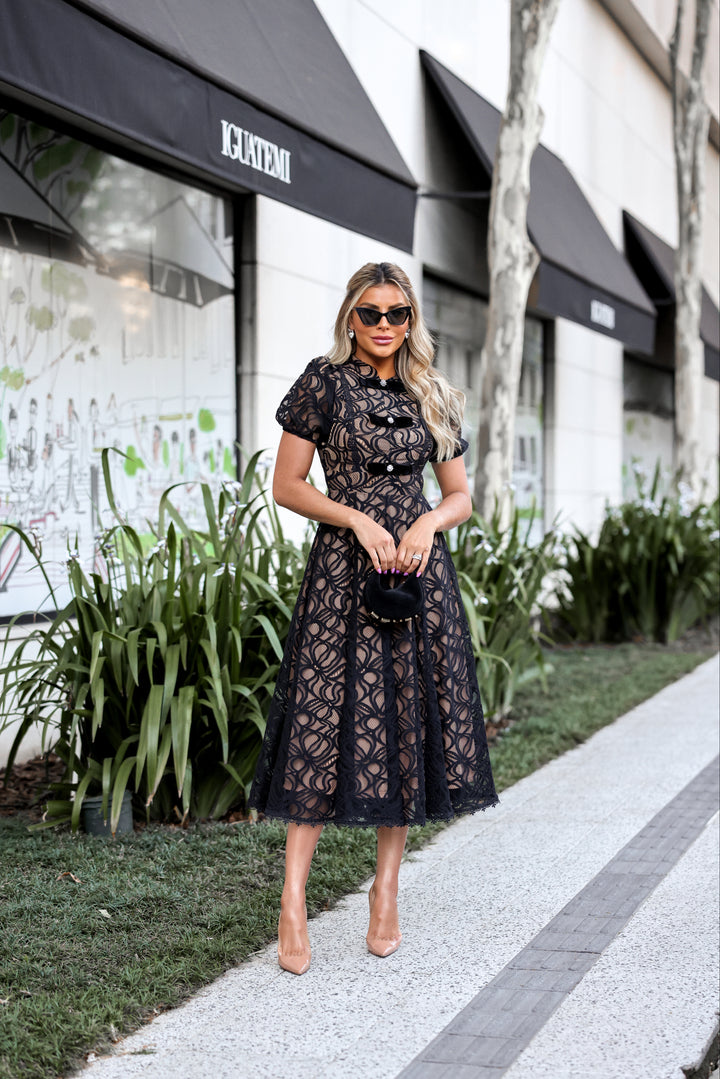 Lace Midi Dress