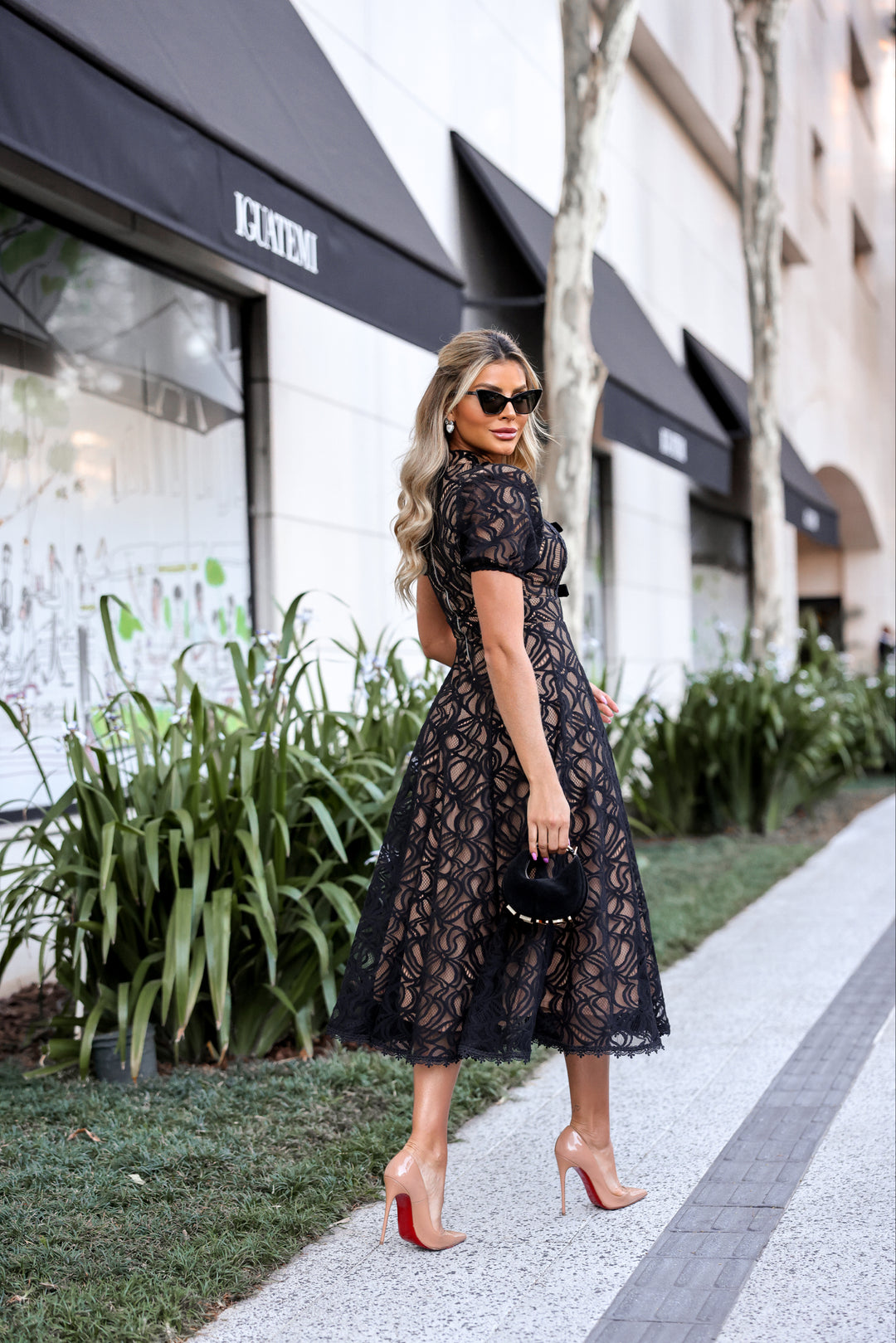 Lace Midi Dress