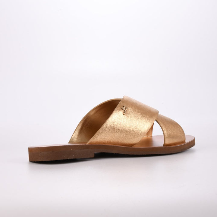 Jorge Bischoff Leather Straps Flats