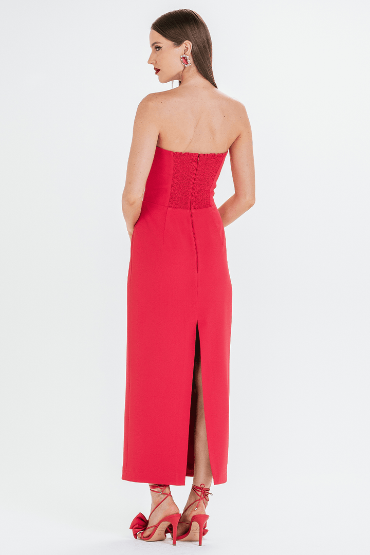 Vestido Midi Laço Charth