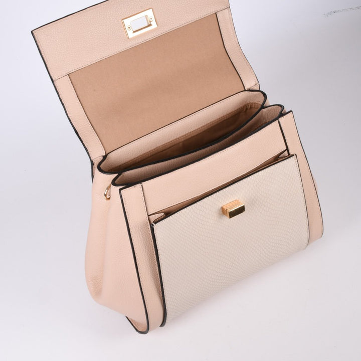 Bolsa Satchel Couro Jorge Bischoff