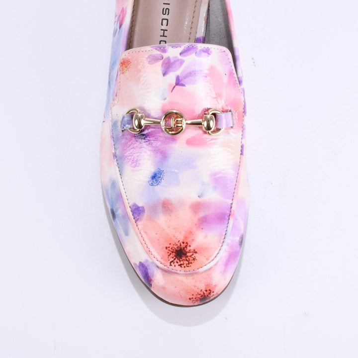 Loafer Couro Floral Jorge Bischoff