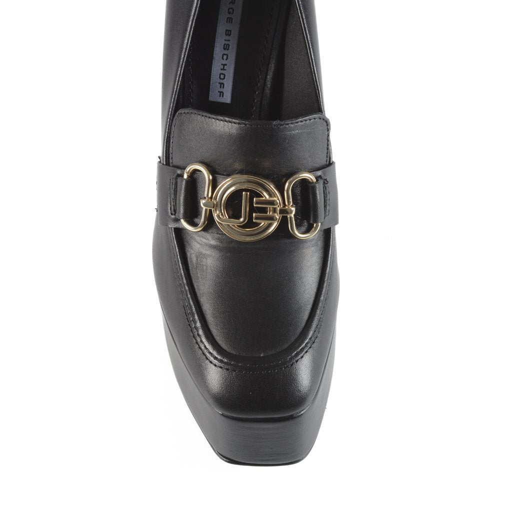 Loafer Plataforma Couro Jorge Bischoff