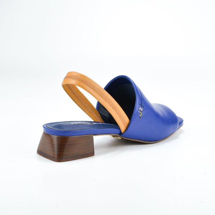 Slingback Couro Jorge Bischoff