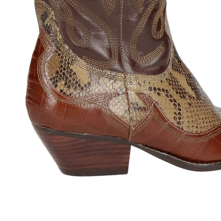 Bota Western Couro