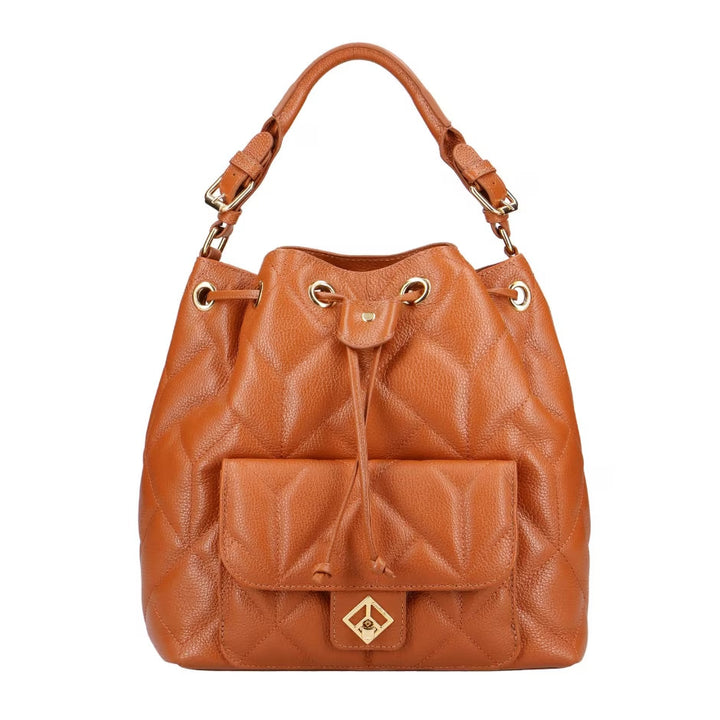 Leather Bucket Bag