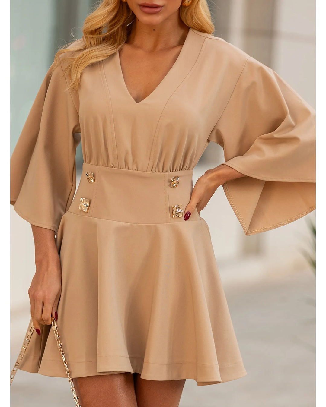 Vestido Curto Godê