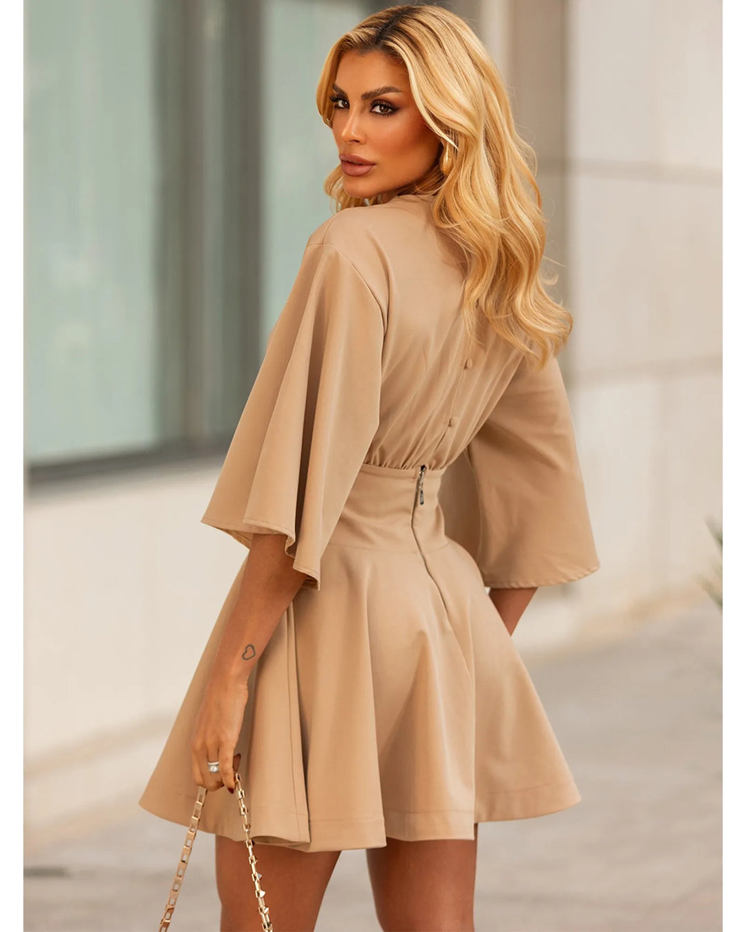 Vestido Curto Godê