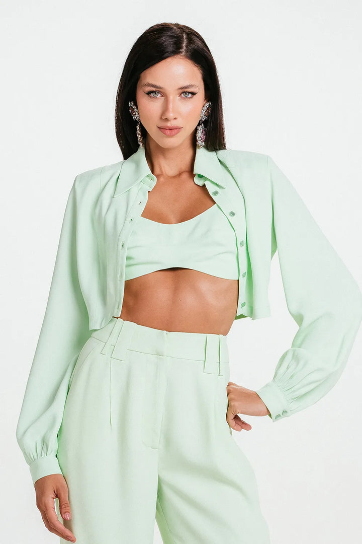 Camisa Cropped Charth