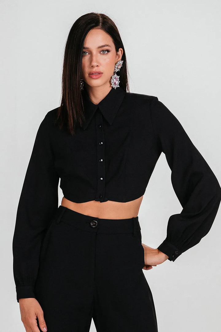 Camisa Cropped Charth