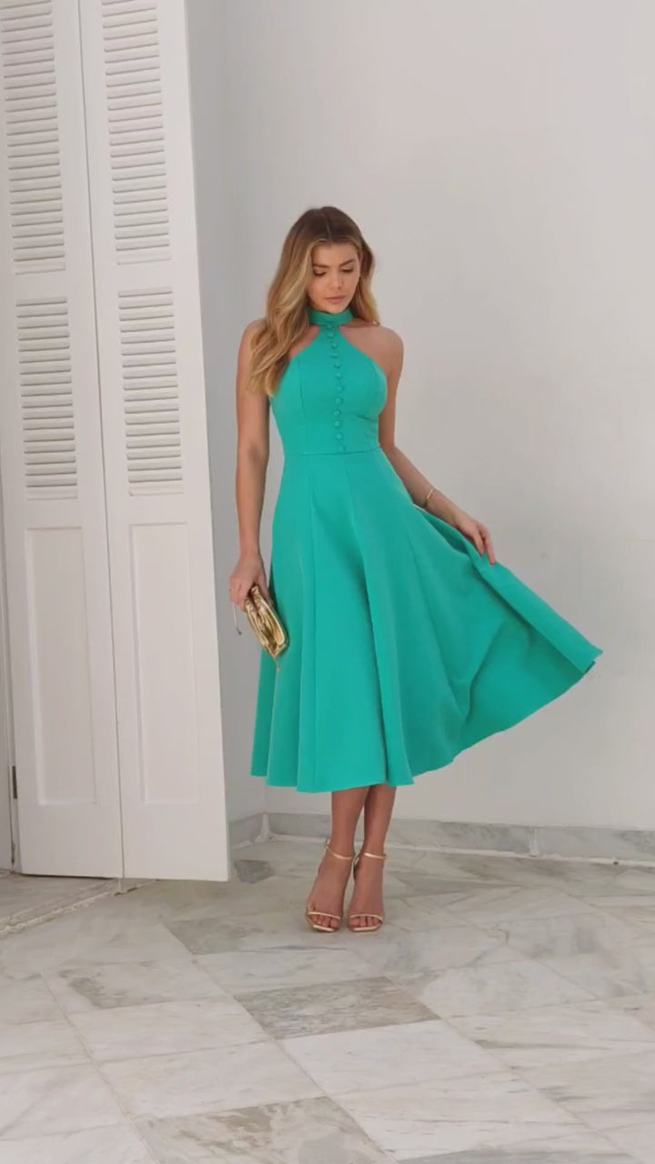 Vestido Midi Alfaiataria